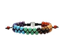 Beaded Bracelet With Stylish Adjustable Design For Enthusiasts Women Men Ad | Fashion Crystal Bracelet With Adjustable Woven Natural Stone Bangle And Beaded Jewelry For Meditation Enthusiast Yoga Birthda