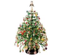 Beaded Christmas Tree Kit - DIY Crystal Bead Holiday Tabletop Decoration