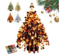 Beaded Christmas Tree Kit DIY Crystal Craft For Holiday Decor (#C)