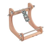 Beading Loom - Wooden Ergonomic Tool, Adjustable Angled Stand with Smooth Crafting Design, Jewelry Making Device, Bracelet Weaving Kit, Fashion Accessory Creator for DIY Craft Home Decor Adults Girls