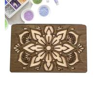 Beading Storage Organizer | Efficient Access Needle Magnet Keeper - Elegant Plywood Material Wooden Storage Divider Box, Stylish Appearance Hobby Tool Cabinet Organizers Divided Trays