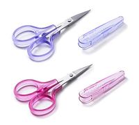 Beaditive detalle de alta precisión tijeras set (2-pc) sharp, bellas consejos | corte de papel, el scrapbooking, costura, hacer a mano | acero inoxidable | cubierta protectora (Gelatina)