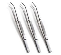 Beaditive - Juego de pinzas para máquina de coser (3 unidades, 15,2 cm, acero inoxidable)