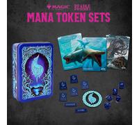 Beadle & grimm's - magic: the gathering - juego de fichas de maná azu