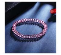 Beads Chain Bangles Charm Hand Jewelry For Women Wedding Aquamarine Rope