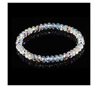Beads Chain Bangles Charm Hand Jewelry For Women Wedding Aquamarine Rope
