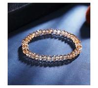 Beads Chain Bangles Charm Hand Jewelry For Women Wedding Aquamarine Rope