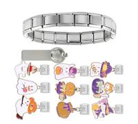 Beads Charm Link Modulares de accesorios de moda para fabricar suministros de acero inoxidable módulo adecuado para joyas