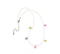 Beads Clavicle Flower Pearl Fashion Jewelry Girls Necklace Unforgettable Present