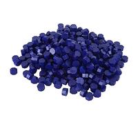 Beads de manualidades de secado de cera de sellado octogonal para invitaciones de boda tarjetas de felicitación (Azul cielo)