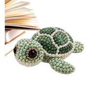 Beads For Crafts - Funny Handmade Animal Beading Kit With Instruction Guide Colorful DIY Jewelry Making Supplies For Creative Projects | Beginner Craft Beads | Educational Art Activity Set For Home Sc