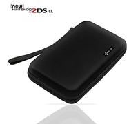 BEADY Nintendo New 2DS XL/New 2DS LL/3DS/NEW3DS/DSi/DSLite Compatible Almacenamiento Caso para Nintendo Video Juego Consola de Almacenamiento Caso Negro