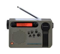 Beafon BTEC-RDS900 Gris / Radio Portátil con Manivela