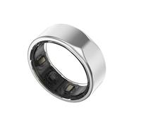Beafon, Felixx SR31T - Anillo inteligente, titanio, plata, talla 13 (69,8 mm), seguimiento de fitness, frecuencia cardíaca, oxígeno en sangre y presión arterial, seguimiento del sueño, gestión del
