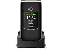Beafon, SL605 LTE 4G, Silverline, Teléfono Móvil Plegable para Personas Mayores con Botón de Emergencia, Pantalla Interior a Color 2.4 Pulgadas (6.09 cm) / Pantalla Exterior a Color 1.44 Pulgadas