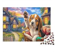 Beagle 1000 Piezas Cartón Extra Grueso Rompecabezas Premium Amantes De La Familia Entrenamiento Cerebral Decoración De Paredes Paquete De Valor 52x38cm/1000pcs