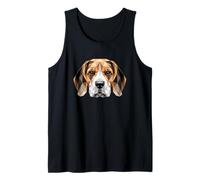Beagle Cachorro Beagles Perro de Caza Lindo Perro Beagle Camiseta sin Mangas