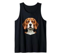 Beagle Cachorro Beagles Perro de Caza Lindo Perro Beagle Camiseta sin Mangas