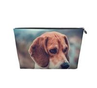 Beagle Cachorro Perros Mascotas Beagle, Bolsa de artículos de tocador Bolsa de Maquillaje Bolsa de cosméticos Bolsa de artículos de tocador de Viaje portátil