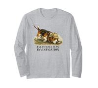 Beagle: Cada Paseo es una investigación, Divertido Amante de los Perros Manga Larga