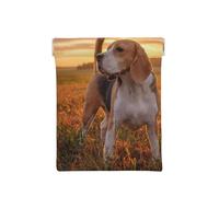Beagle Césped Perros En Un Paseo Mascotas Perros Atardecer, Squeeze Top Wallet Bolsa de Almacenamiento para Mujer Monedero pequeño Bolsa de Cambio