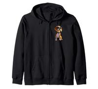 Beagle con Gafas de Sol Beagles Cachorro Lindo Perro Beagle Sudadera con Capucha