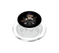 Beagle Dog In The Pocket Witch Hat Halloween PopSockets PopGrip para MagSafe