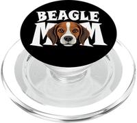 Beagle Mom Cute Beagle Momma Puppy Dog Mujer PopSockets PopGrip para MagSafe