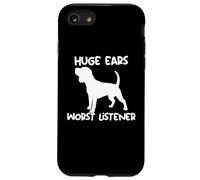 Beagle orejas enormes peor oyente Carcasa para iPhone SE (2020) / 7 / 8