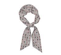Beagle - Pañuelo para la cabeza con patrones para mujer, accesorios ligeros, a la moda, cuello envolvente, seda, pañuelo para dormir