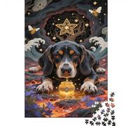 Beagle Puzzle Imposible,desafío for Adults Cueva mística Juego Educativo 1000 Piezas Obra De Arte De Juego De para Adultos Y Niños Mayores De 12 Años 1000pcs (75x50cm)
