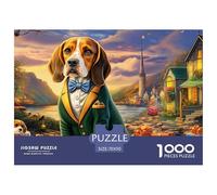 Beagle Puzzle para Adultos Un Imposible Rompecabezas De Alta Definición - El Regalo Original Y Sorprendente para Esta Navidad, Recomendado Desde 14 Años 70x50cm/1000pcs