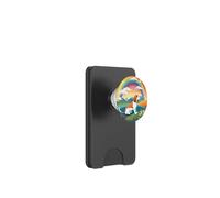 Beagle Rainbow Bridge Pintura Conmemorativa de Perro Colorido PopSockets PopWallet para MagSafe
