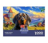 Beagle Rompecabezas De 1000 Piezas Retrato de un Beagle Sin Reflejos para Parejas Fácil De Armar Tiempo Libre Envío Rápido 38x26cm/1000pcs