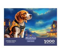 Beagle Rompecabezas para Adultos Un Desafío Lleno De Color Y Detalle Triunfa Entre Hombres Y Mujeres A Partir De 14 Años 70x50cm/1000pcs