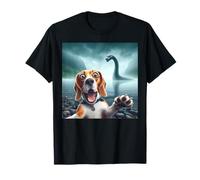 Beagle Selfie con monstruo del lago Ness Camiseta