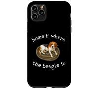 Beagle T-Shirt - Home Is Where The Beagle Is Beautiful Dog Carcasa para iPhone 11 Pro MAX