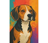 Beagle Terrier Notebook: Cartoon Journal, Diary, Writing Pad: Made for Kids, Animal Lovers, Beagle Fans, Terrier Enthusiasts, Creative Scribblers, and the Family & Friends who treasure them