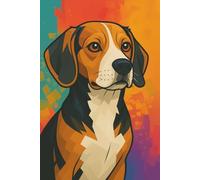 Beagle Terrier Notebook: Cartoon Journal, Diary, Writing Pad: Made for Kids, Animal Lovers, Beagle Fans, Terrier Enthusiasts, Creative Scribblers, and the Family & Friends who treasure them
