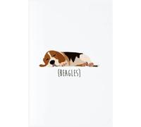 Beagles Journal: This 6" x 9" notebook features 110 lined pages, making it the ideal companion for note-taking, list-making, and everyday use.