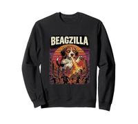 Beagzilla Giant Beagle Dog Monster Parodia de la película Sudadera