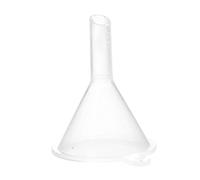 BEAHING Embudo de plástico, 2 uds. Pequeños Mini embudos de llenado de líquidos para Botellas de aceites Esenciales de Perfume, Embudo de Cocina de plástico Transparente