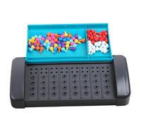 BEAHING Juegos de Mesa de Estrategia Juegos de Estrategia de plástico Desarrollo de Color Juguetes portátiles para Romper códigos para niños y niñas 5+