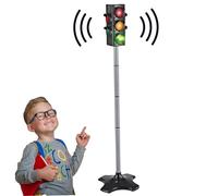 BEAHING Juguete de semáforo, semáforo de 49 '' Juguete de Altura con Sonido & Manual de iluminación/Auto para niños 3 años Arriba