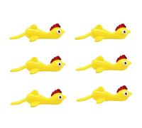 BEAHING Juguetes para Dedos de Pollo con tirachinas, Deflector de Pollo Volador elástico para niños, Regalos novedosos