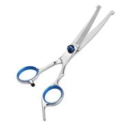 BEAHING Tijeras Curvas de Aseo para Perros con Puntas Redondas, Tijeras para Mascotas de Acero Inoxidable Perros Profesionales Gatos Mascotas de Cabello, Perro