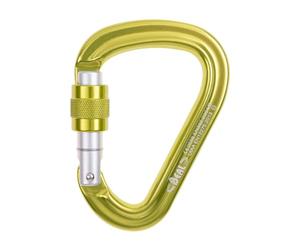 Beal Be Safe - Mosquetón de Escalada con Seguro, Color Verde, Talla Talla única