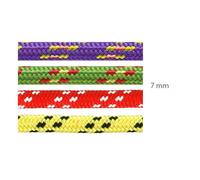 BEAL Cord 7mm X 4m - Unisex - Multicolor / Verde / Violeta - talla única- modelo 2025