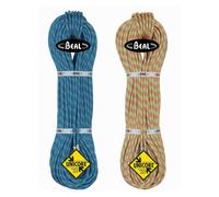 Beal - Cuerdas Escalada - Ice Line 8.1mm Golden Dry Pack Anis Emeraude - Talla 2 x 50m - Amarillo Amarillo 2 x 50m