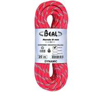 BEAL Rando 8mm Gd X 20m - Unisex - Rojo - talla única- modelo 2026